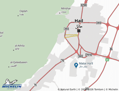 MICHELIN-Landkarte Qaryat Aja - ViaMichelin