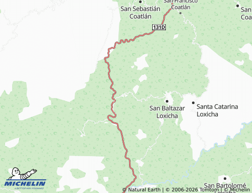 Mappa MICHELIN San Antonio Lalana - ViaMichelin
