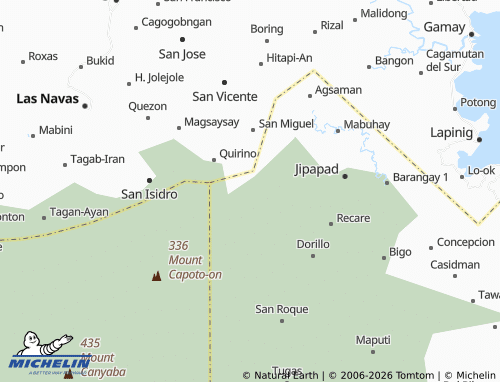 MICHELIN Cagmanaba map - ViaMichelin