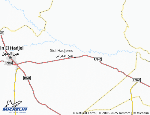 MICHELIN Ayn Hajras map - ViaMichelin