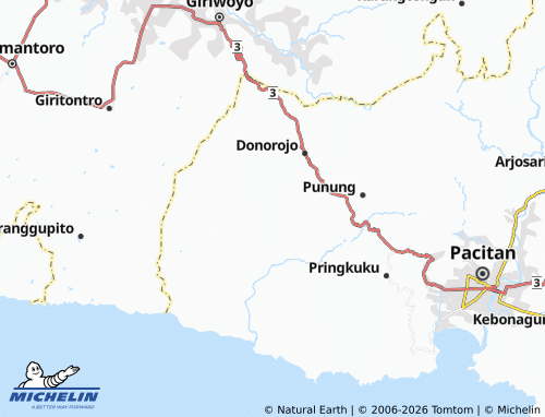 Mapa MICHELIN Sekar - ViaMichelin