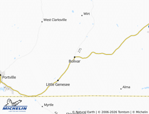 Mapa MICHELIN Bolivar - ViaMichelin
