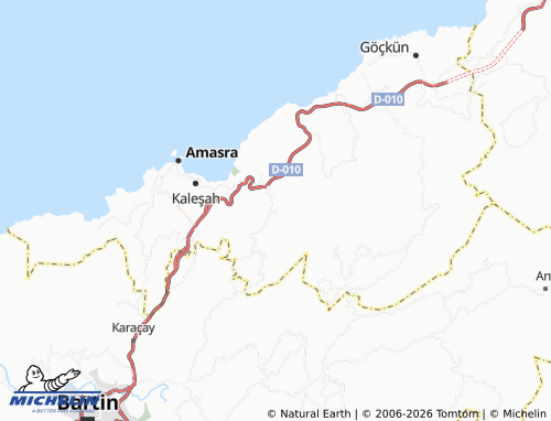 MICHELIN Makaracı map - ViaMichelin