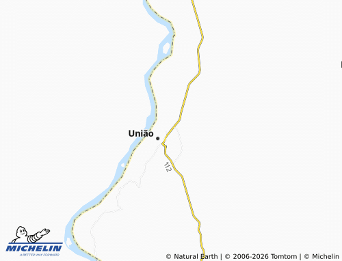 MICHELIN Vila Nova Conquista map - ViaMichelin