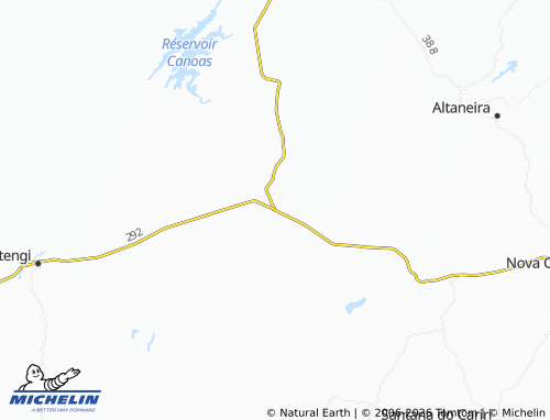 MICHELIN Aratama map - ViaMichelin