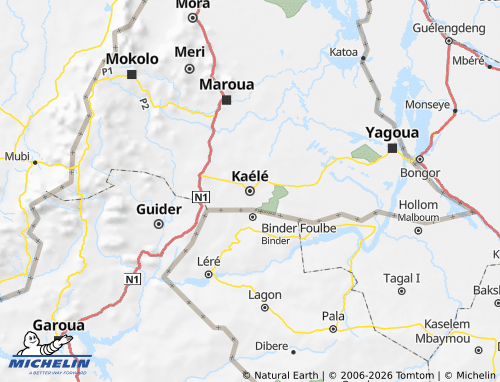 MICHELIN Mayo-Kani map - ViaMichelin