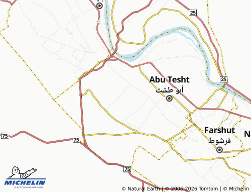 Mappa MICHELIN Koum Jabir - ViaMichelin