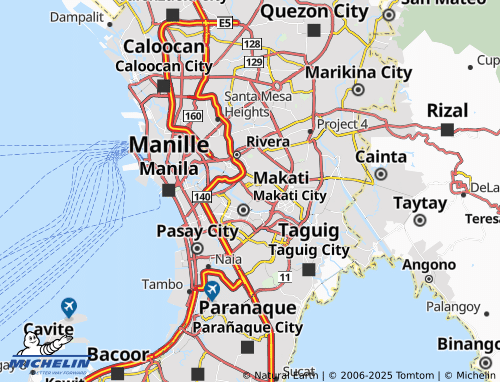 MICHELIN San Jose map - ViaMichelin