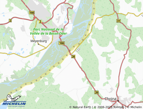 Carte MICHELIN Krajnik Dolny - ViaMichelin