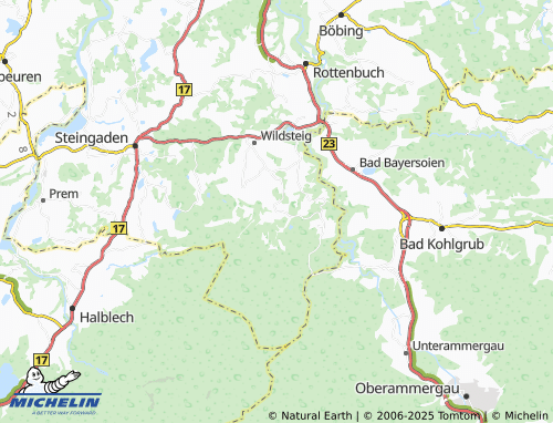 Mapa MICHELIN Hausen - ViaMichelin