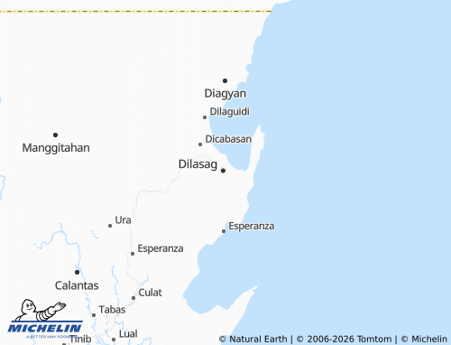 MICHELIN Masagana map - ViaMichelin