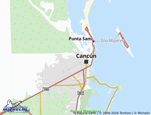 MICHELIN Nueva Esperanza map - ViaMichelin