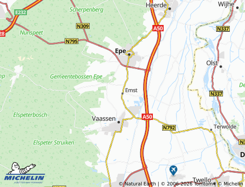 Mappa MICHELIN Emst - ViaMichelin