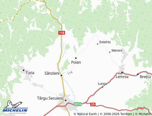 MICHELIN Poian map - ViaMichelin