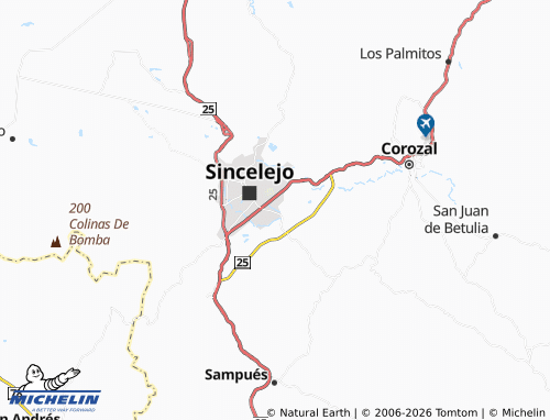 Carte MICHELIN Progreso - ViaMichelin