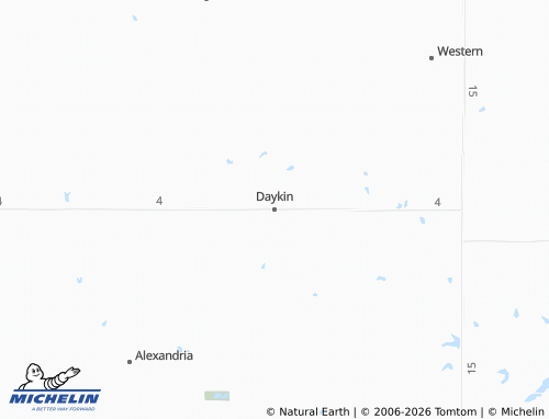 Mapa MICHELIN Daykin - ViaMichelin
