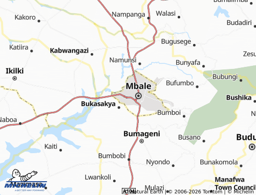 MICHELIN Industrial Division map - ViaMichelin