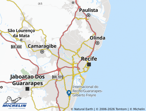 Mappa MICHELIN Parnamirim - ViaMichelin
