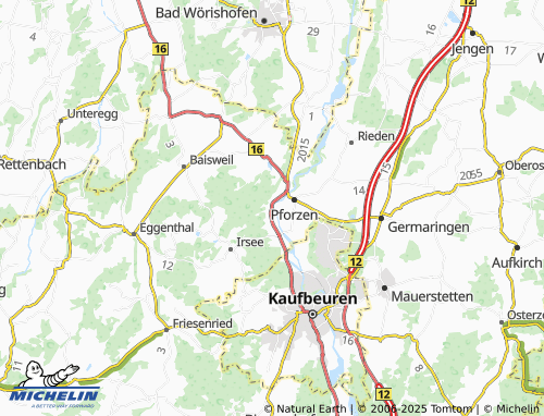 Mapa MICHELIN Hammerschmiede - ViaMichelin