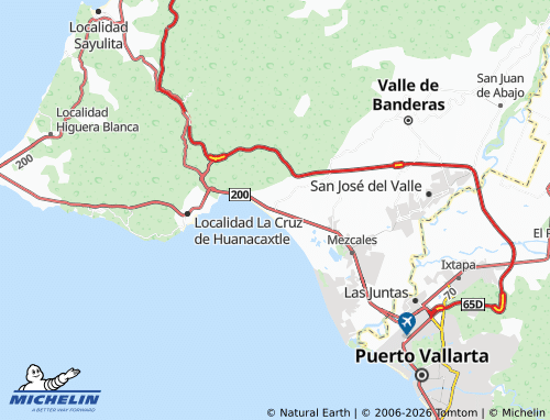 Mapa MICHELIN Bucerías - ViaMichelin