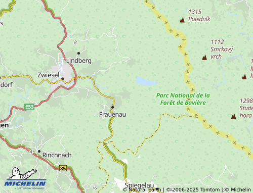 Mappa MICHELIN Oberfrauenau - ViaMichelin