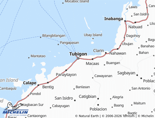 MICHELIN Poblacion map - ViaMichelin