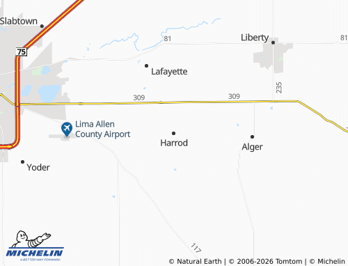 Mapa MICHELIN Harrod - ViaMichelin