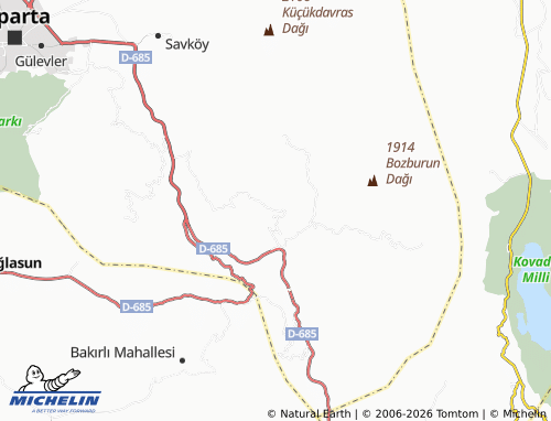 Carte MICHELIN Kışlaköy - ViaMichelin