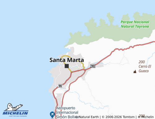 Carte MICHELIN María Cristina - ViaMichelin