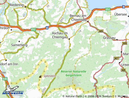 MICHELIN Hammerbach map - ViaMichelin