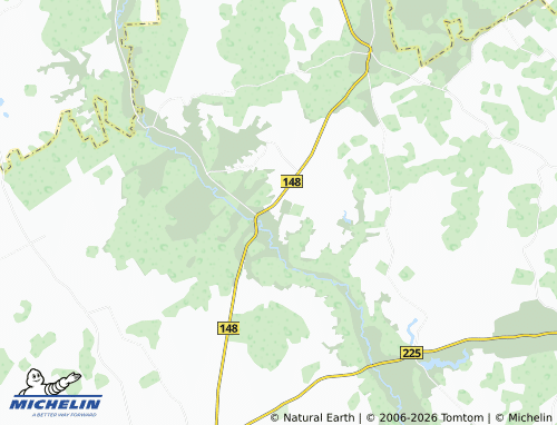 MICHELIN Katauskiai map - ViaMichelin
