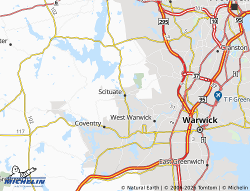 Mapa MICHELIN Scituate - ViaMichelin
