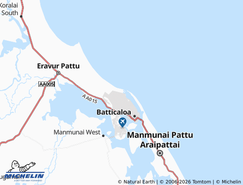 Mappa MICHELIN Palameenmadu - ViaMichelin