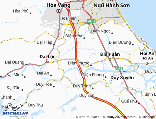 MICHELIN Điện Thọ map - ViaMichelin