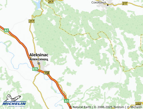 MICHELIN Prugovac map - ViaMichelin
