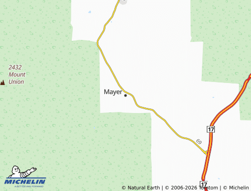 Mappa MICHELIN Mayer - ViaMichelin
