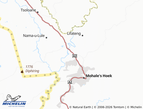 MICHELIN-Landkarte Ha Nchoba - ViaMichelin