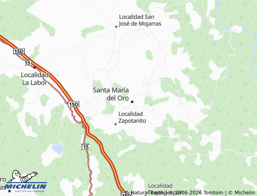 MICHELIN Los Arrayanes map - ViaMichelin