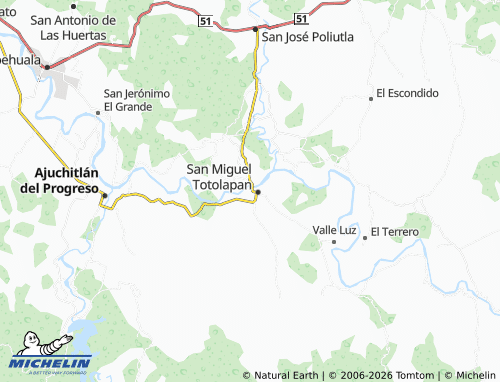 Mapa MICHELIN De Puruándiro - ViaMichelin