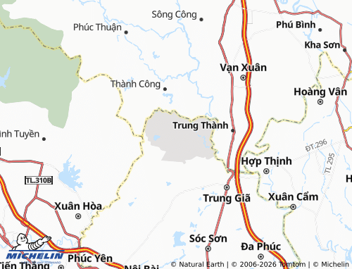 Mapa MICHELIN Bắc Sơn - ViaMichelin