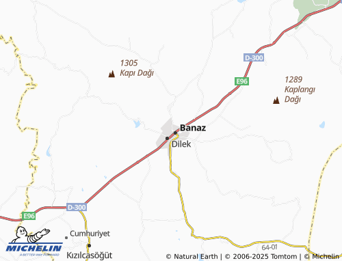 MICHELIN 31 Ağustos map - ViaMichelin