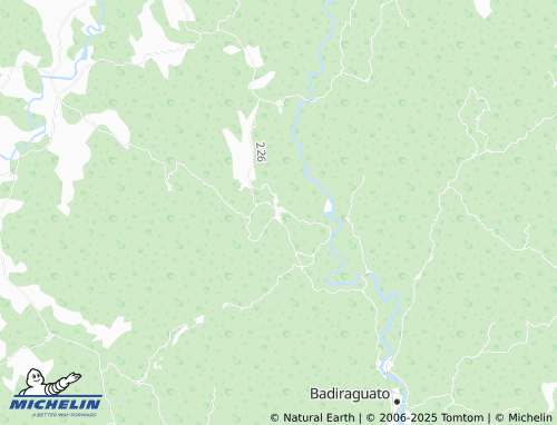 MICHELIN Sitio de Abajo map - ViaMichelin