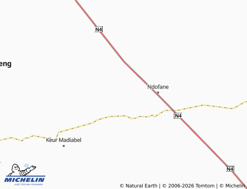 Mapa MICHELIN Tanda Boudaye - ViaMichelin