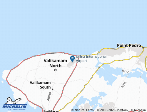 Mapa MICHELIN Myliddythurai South - ViaMichelin