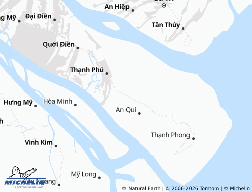 Mapa MICHELIN An Thuận - ViaMichelin