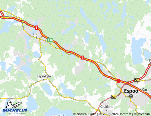 Carte MICHELIN Kolmperä - ViaMichelin