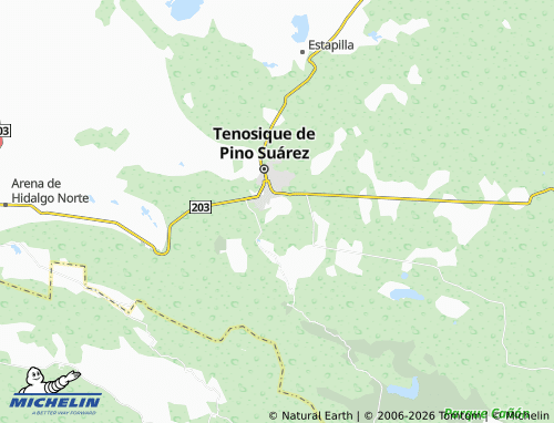 Mappa MICHELIN José María Pino Suárez - ViaMichelin