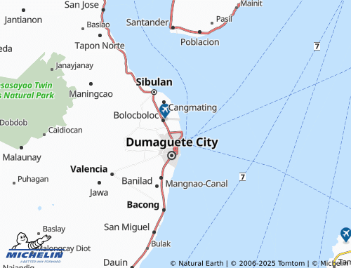 MICHELIN Bantayan map - ViaMichelin