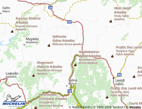 MICHELIN Kamenitsa map - ViaMichelin