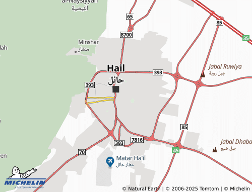 MICHELIN Mughaydah District map - ViaMichelin